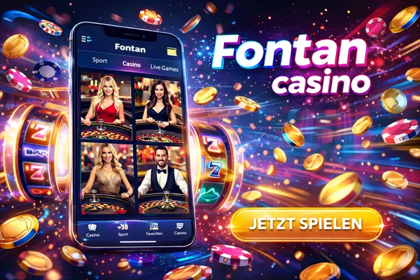 Fontan Casino: Ihr direkter Zugang zu Spielen und Boni in Euro